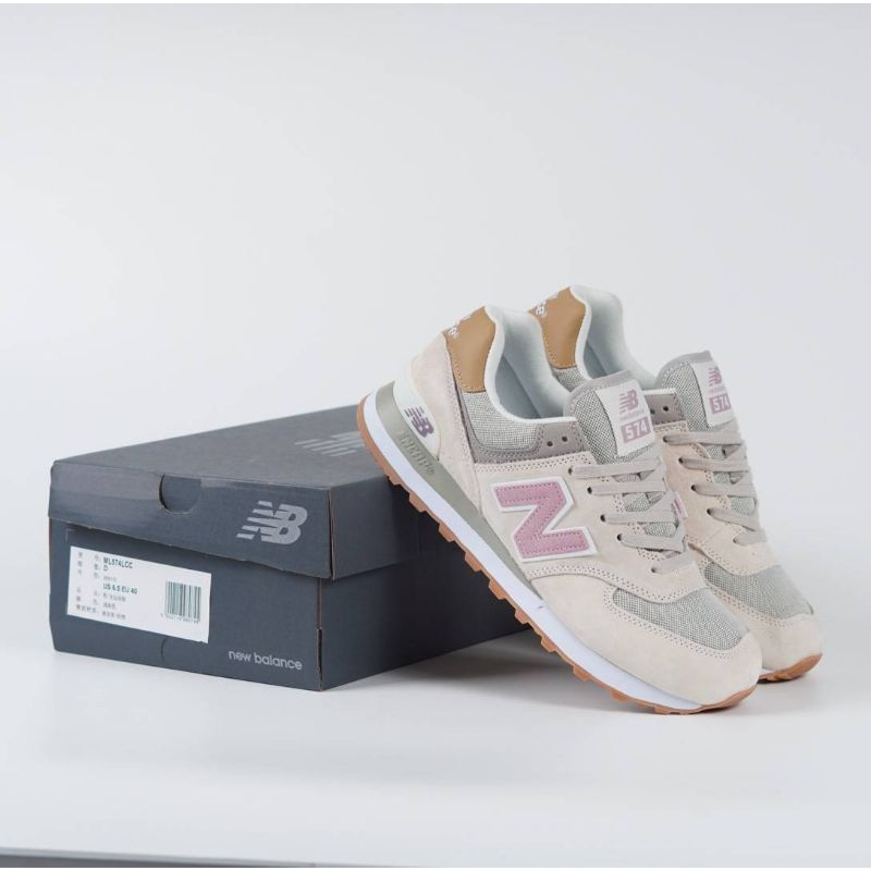 New Balance 574 Beige Pink