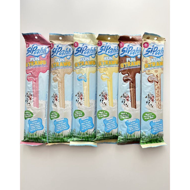 

Best Terl4ris sipahh fun straw pack 5s sedotan berbagai varian isi 5 sedotan less sugar On Sale