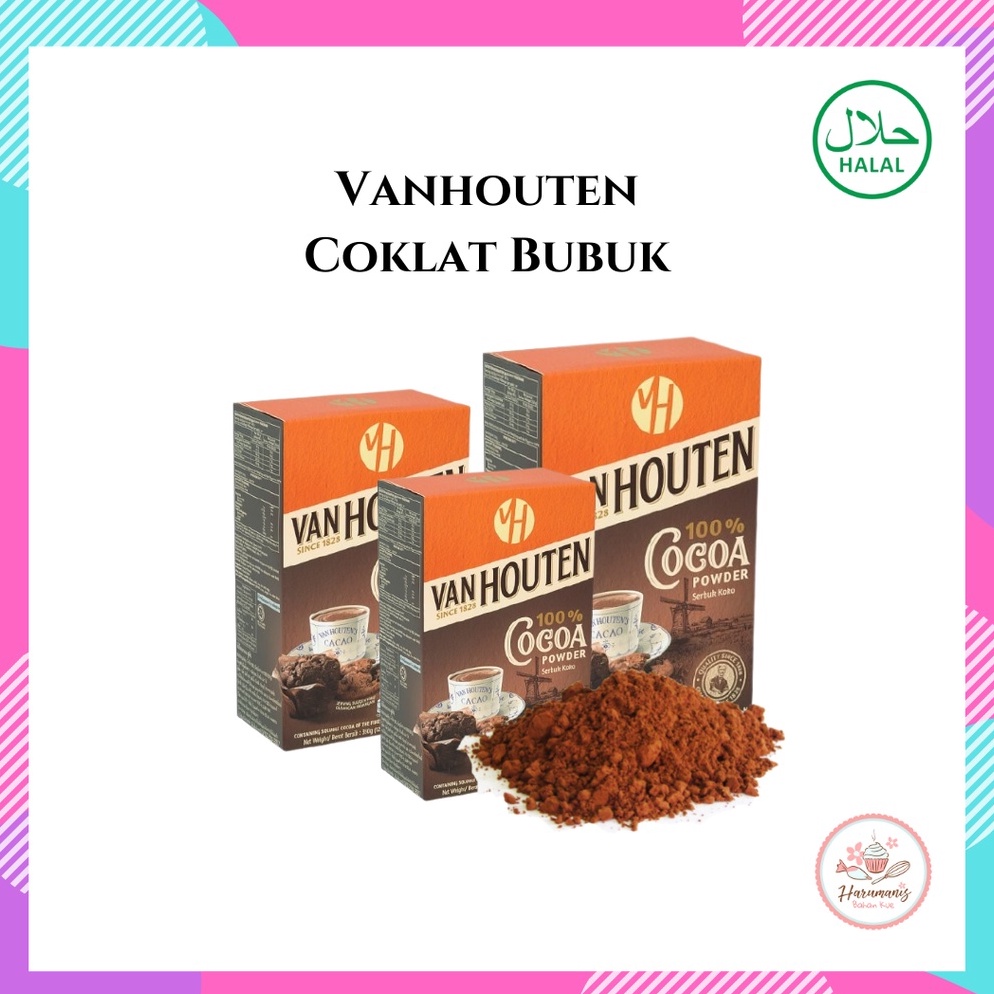 

T3rl@ku. Vanhouten Coklat Bubuk Van Houten Cocoa Powder MurMer