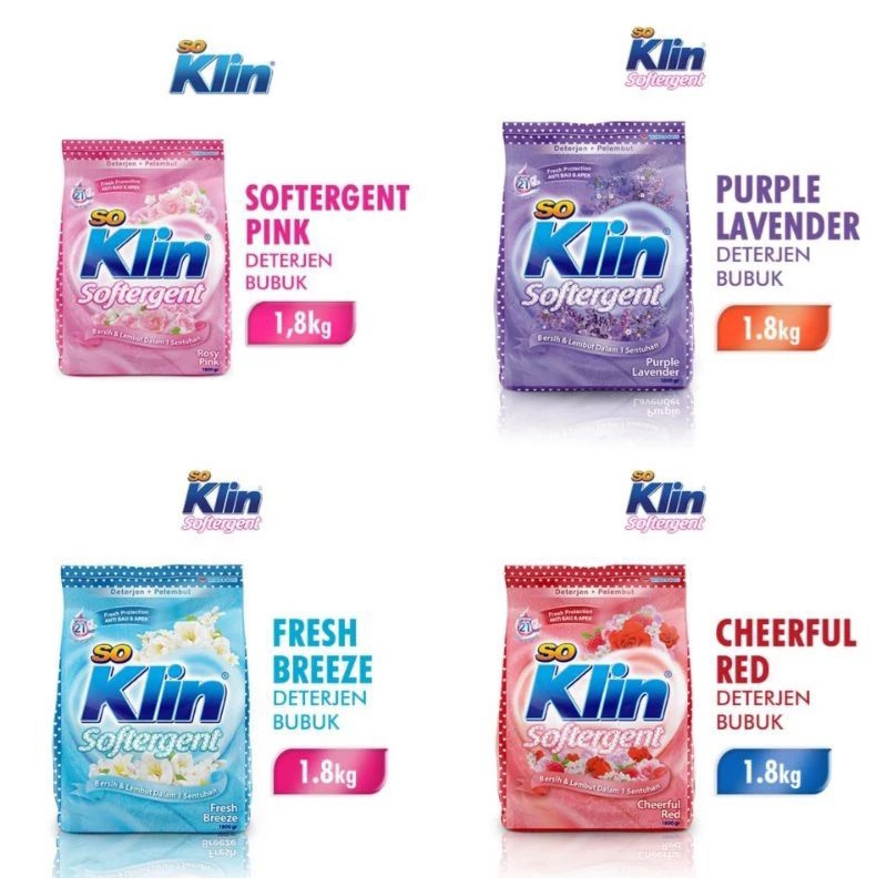 soklin detergen bubuk 1,8kg
