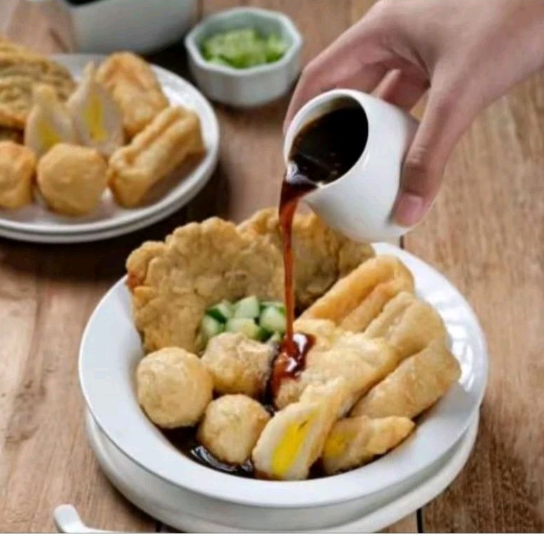 

paket A pempek ikan gabus+cuka pempek ikan asli