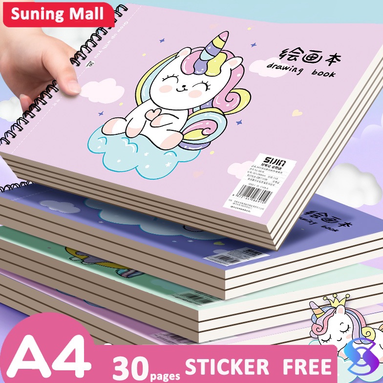 

[❅R7/] Children Coloring Book / Buku Mewarnai Anak Balita/Buku Drawing/Buku Coloring A4 30PAGES-Suning Mall Berkah Shopee