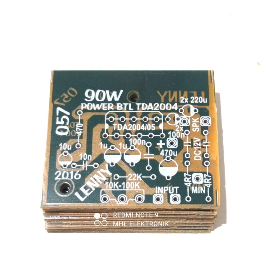 PCB Power Amplifier 90Watt BTL IC TDA2004 2005 Power Mobil LENNY 057