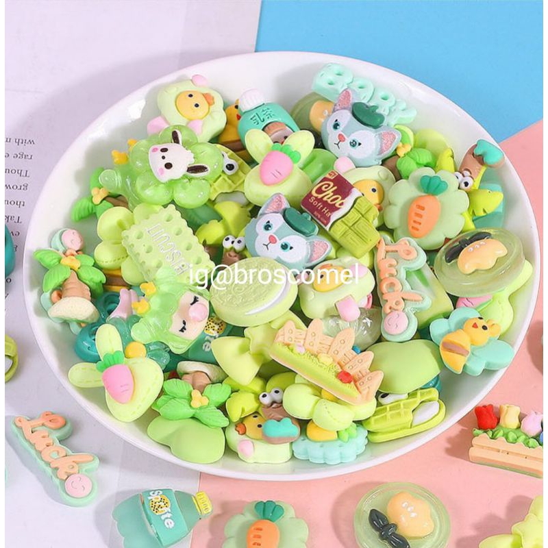 Bros clay bros dagu imut lucu cantik peniti hijab Bros jilbab murah bros kecil Bros clay karakter gr