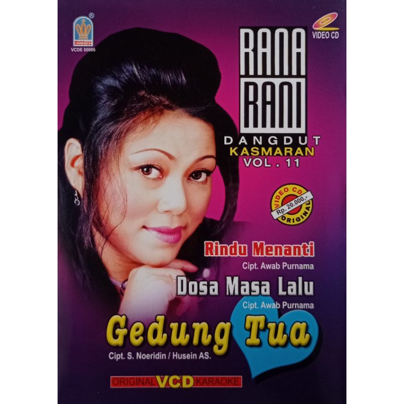 VCD ORIGINAL RANA RANI GEDUNG TUA
