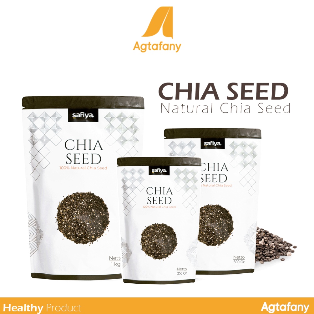 

M0del Terk!ni Organic Black Chia Seed 1 Kg Chiaseed Premium Original Only today