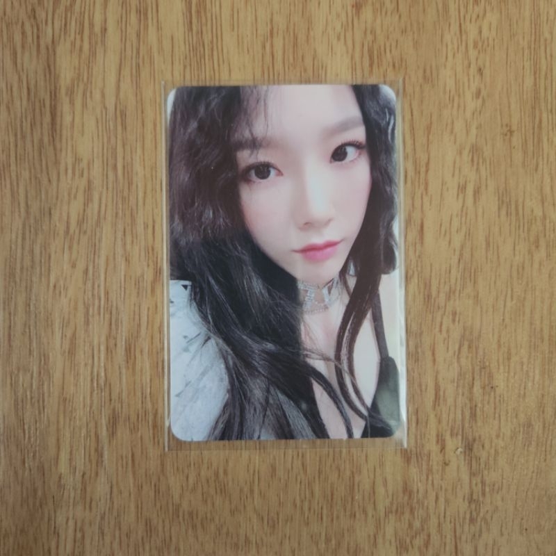 taeyeon - holiday night (all night ver.) photocard // pc snsd photo card snsd tiffany sunny yuri hyo