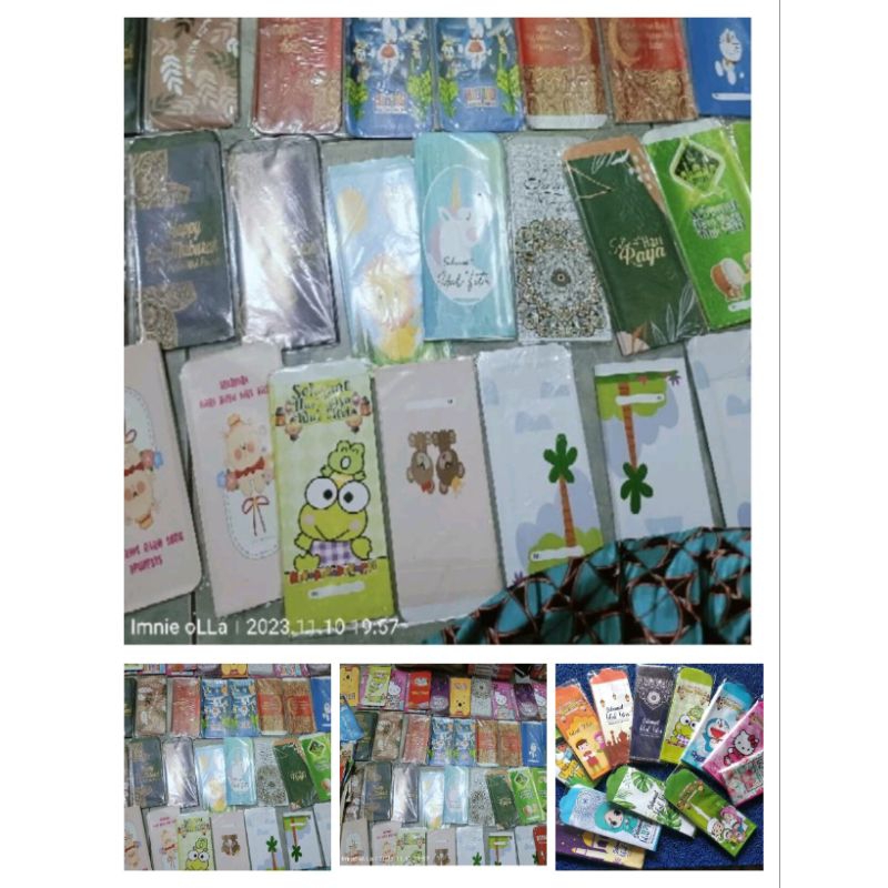 

AMPLOP LEBARAN JUMBO ISI 10PCS.SUDAH DILEM SIAP PAKAI.MOTIF RANDOM.