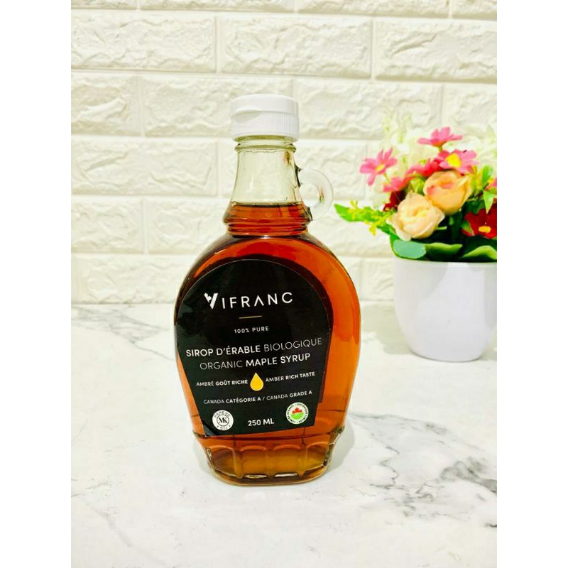 

Ferme Vifranc Organic Maple Syrup Canada Grade A 250ml