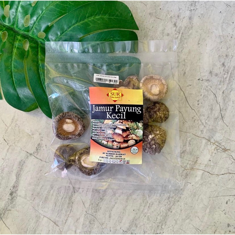 

SUR Jamur Payung Kecil Kering 50gr