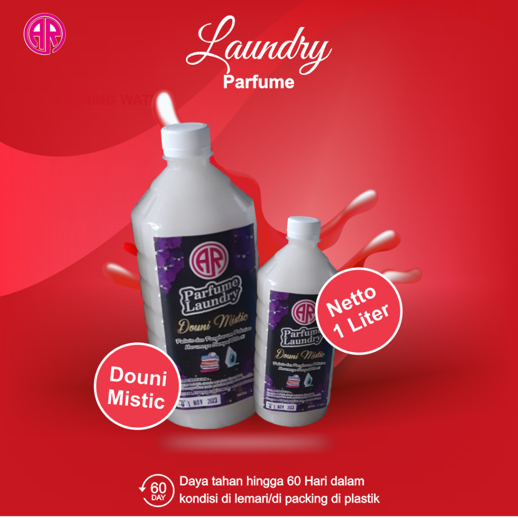 Parfum Laundry Douni Mistic - Parfum Laundry paling Best Seller - Pewangi Aroma Cherry Blossom