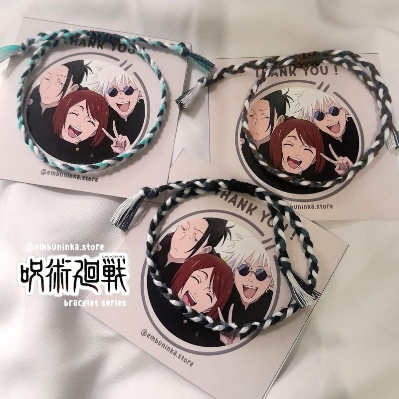 Bracelet Gelang Benang Anime Jujutsu Kaisen