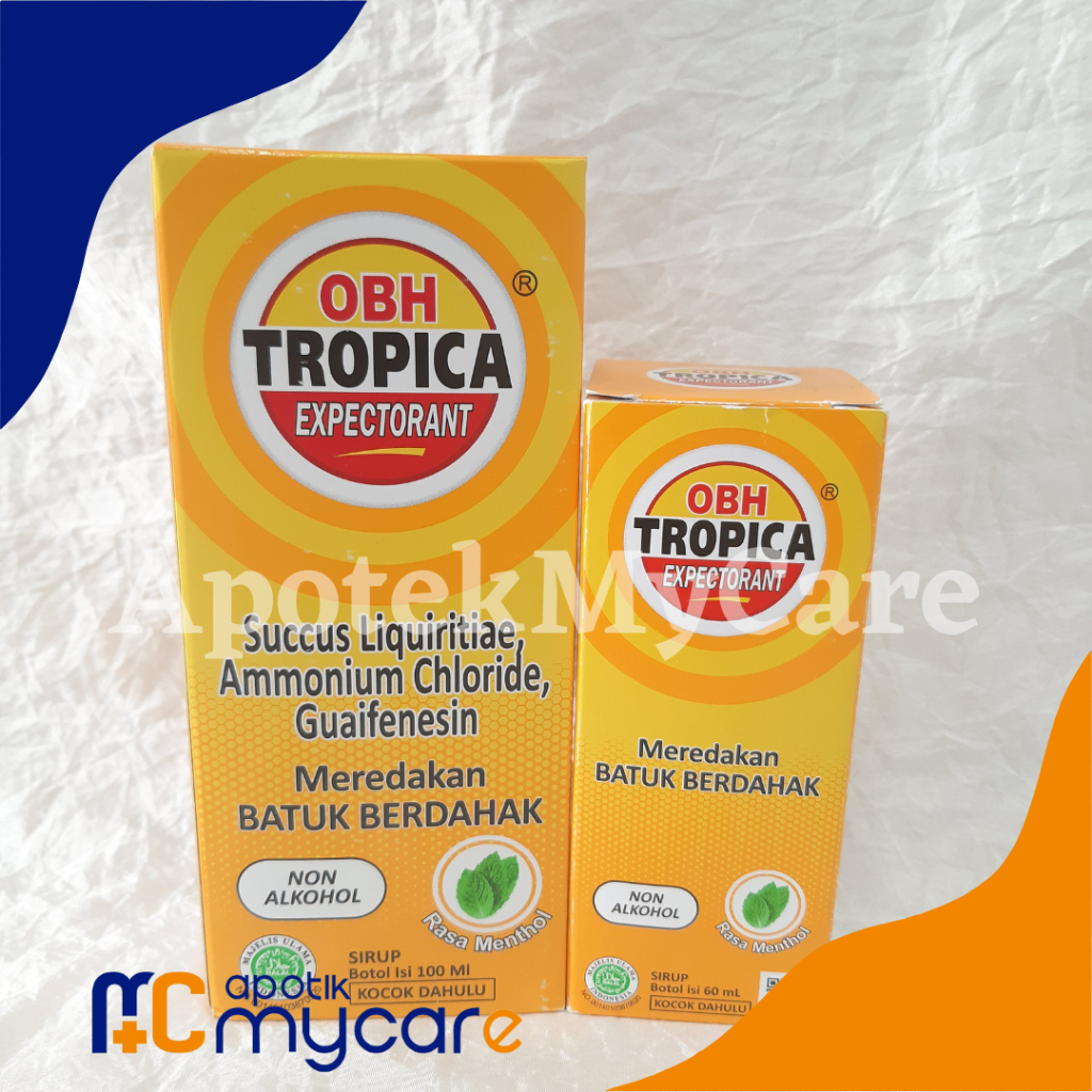 OBH TROPICA EXPECTORANT MENTHOL