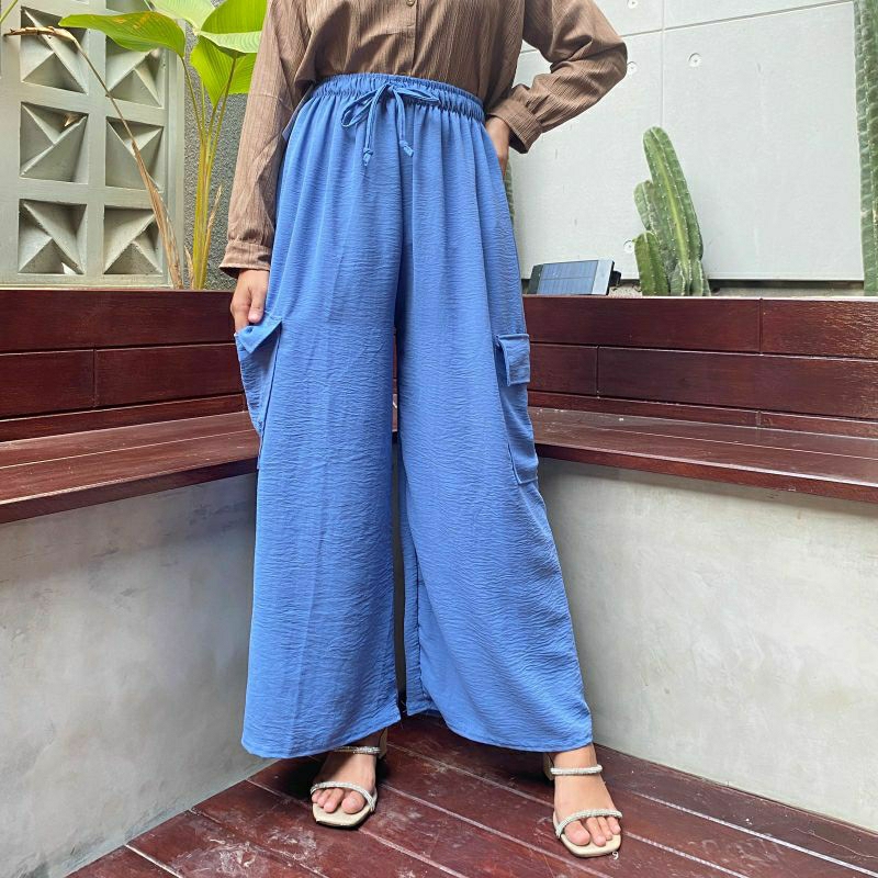 Kulot cargo crincle kulot crincle cargo crincle