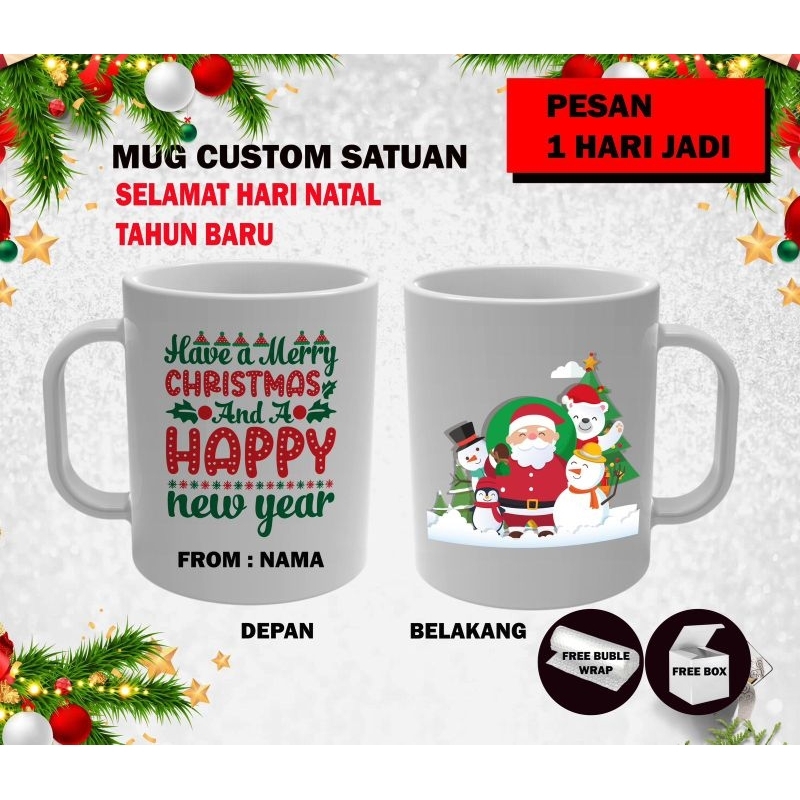 Souvenir  Natal - Mug Custom Natal - Mug Custom