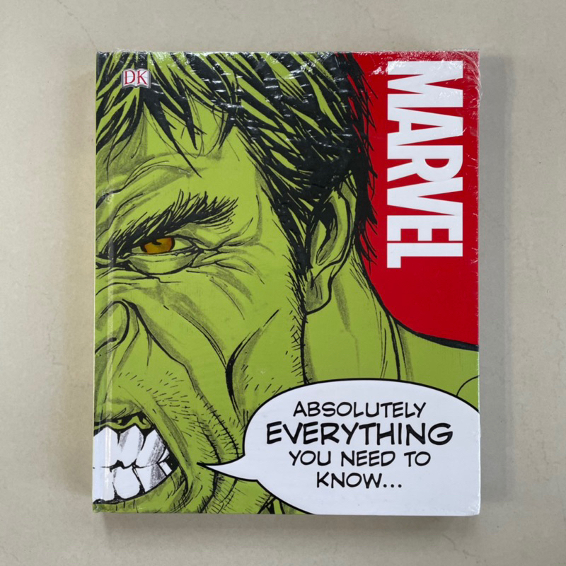 Buku ORI | MARVEL Absolutely Everything You Need to Know DK Import Book Avengers