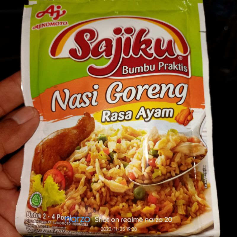 

5 PCS Sajiku Bumbu nasi goreng rasa ayam pedas