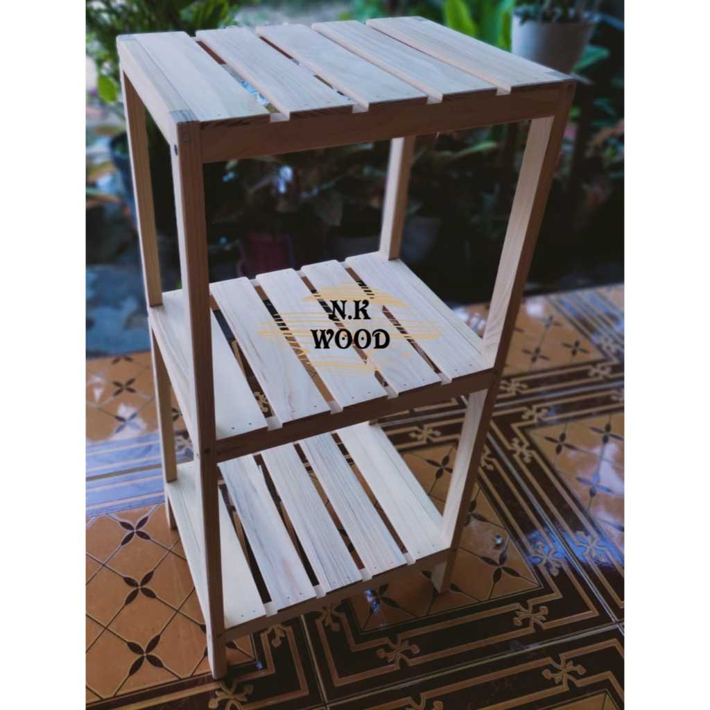 RAK SUSUN 3 SERBAGUNA / MEJA NAKAS / MEJA AQUARIUM