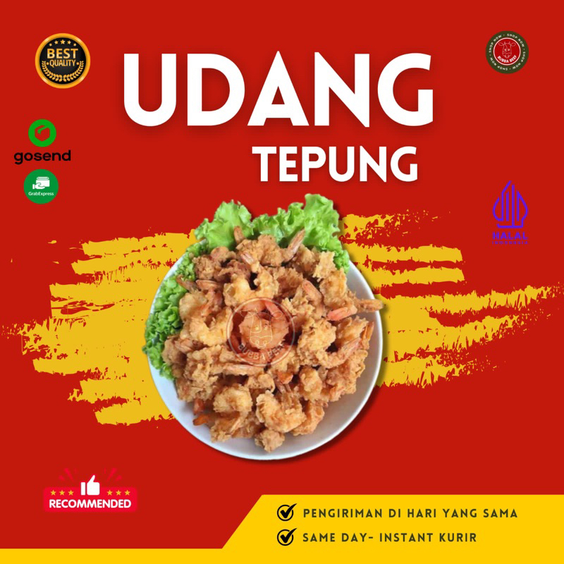 

Udang Goreng Tepung Crispy 500gr | Udang Size Sedang Siap Goreng | Udang Frozen Balut Tepung | Udang Tepung Frozen Siap Masak | Udang Windu Tepung Krispy | Seafood Premium Siap Goreng | Lauk Bento Udang Tepung | Lauk Frozen