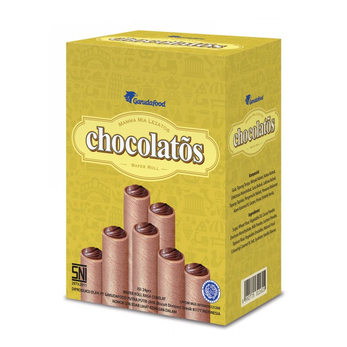 

H4rga T3rmurah Chocolatos Wafer Stick 8gr x 24 [130]
