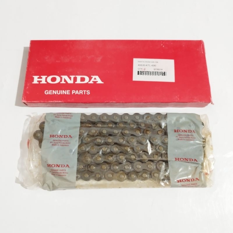 rantai motor 428-106 supra fit new original honda