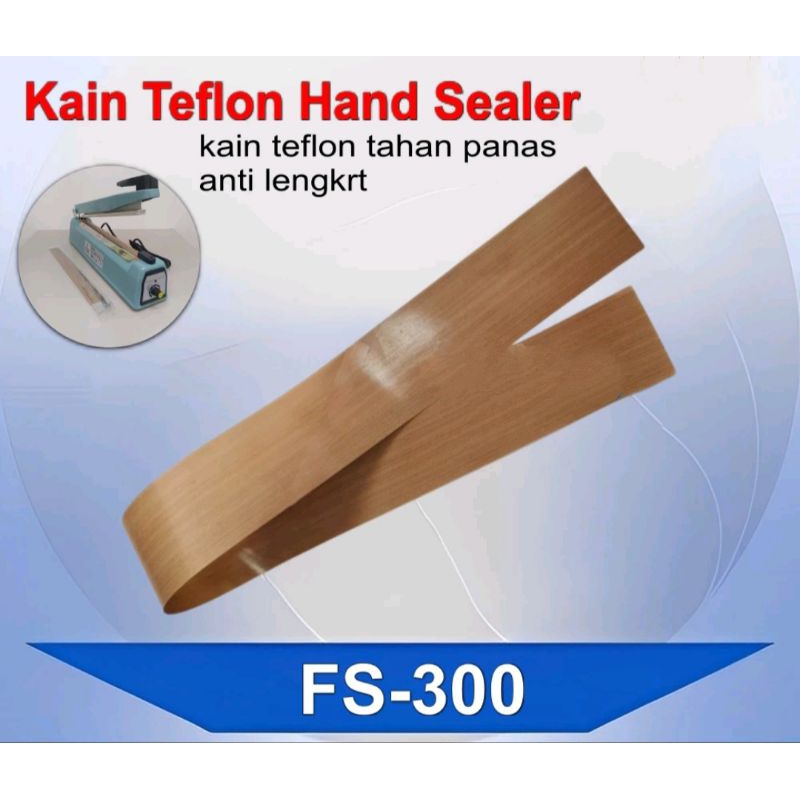 Kain untuk alat pres plastik impulse sealer 30 cm