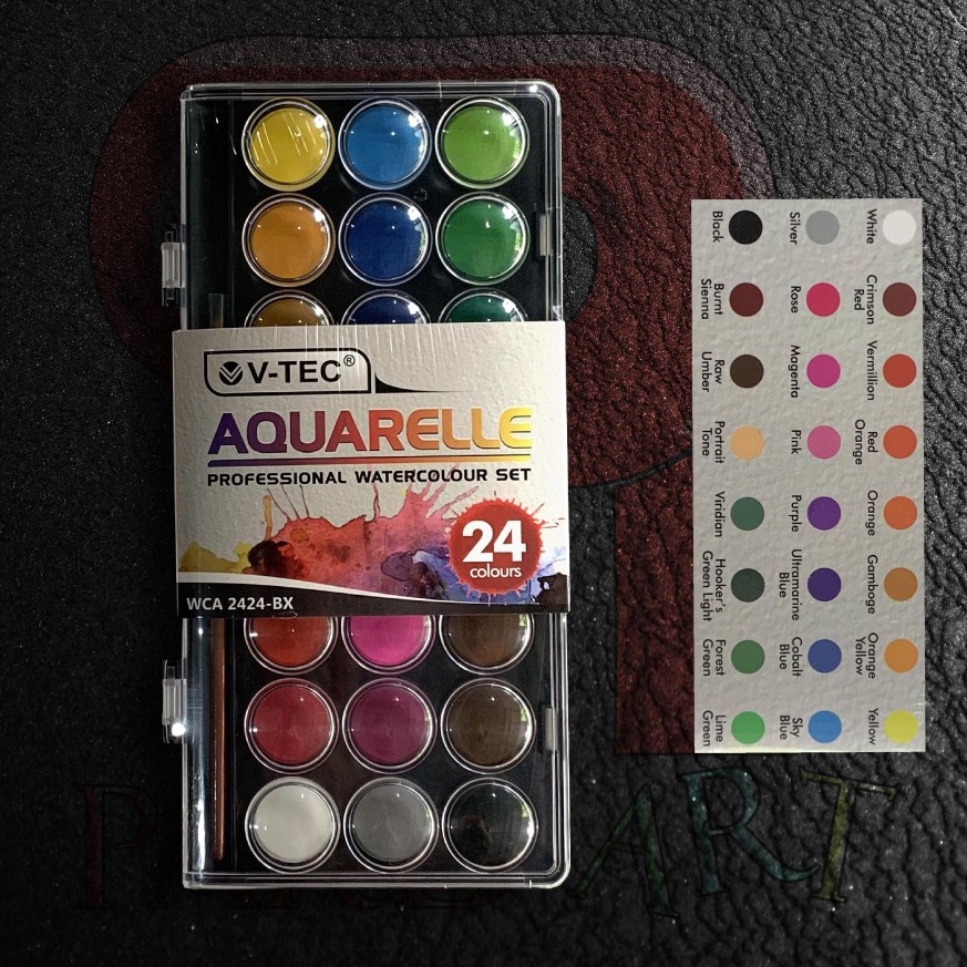 

is.. Cat Air V-TEC Aquarelle 24 Warna VTN