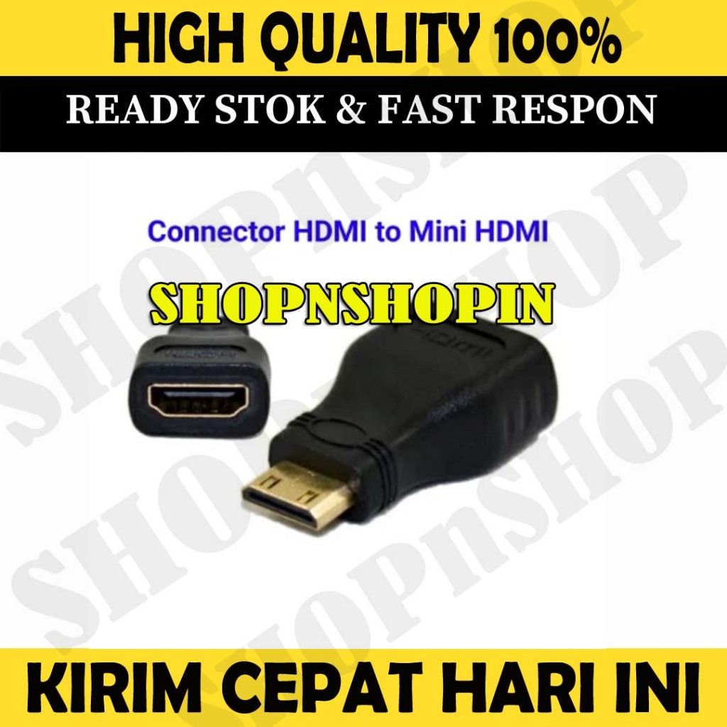 Konverter HDMI Female to Mini HDMI