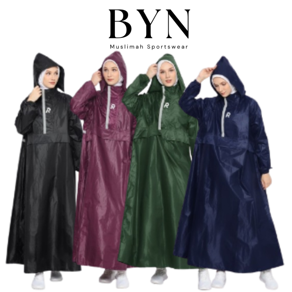 Rocella Jas Hujan Reini - JAS HUJAN WANITA DEWASA JAS HUJAN REINI SYARI MUSLIMAH