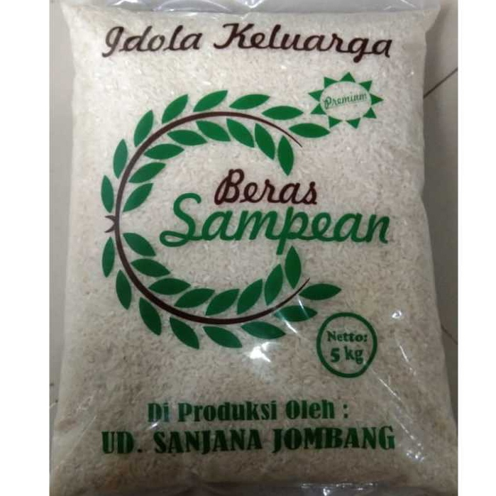 Sablon Plastik Kemasan Beras Custom Request Merk Sendiri / Plastik Beras PE Tebal 5Kg dan 3Kg | MOJO