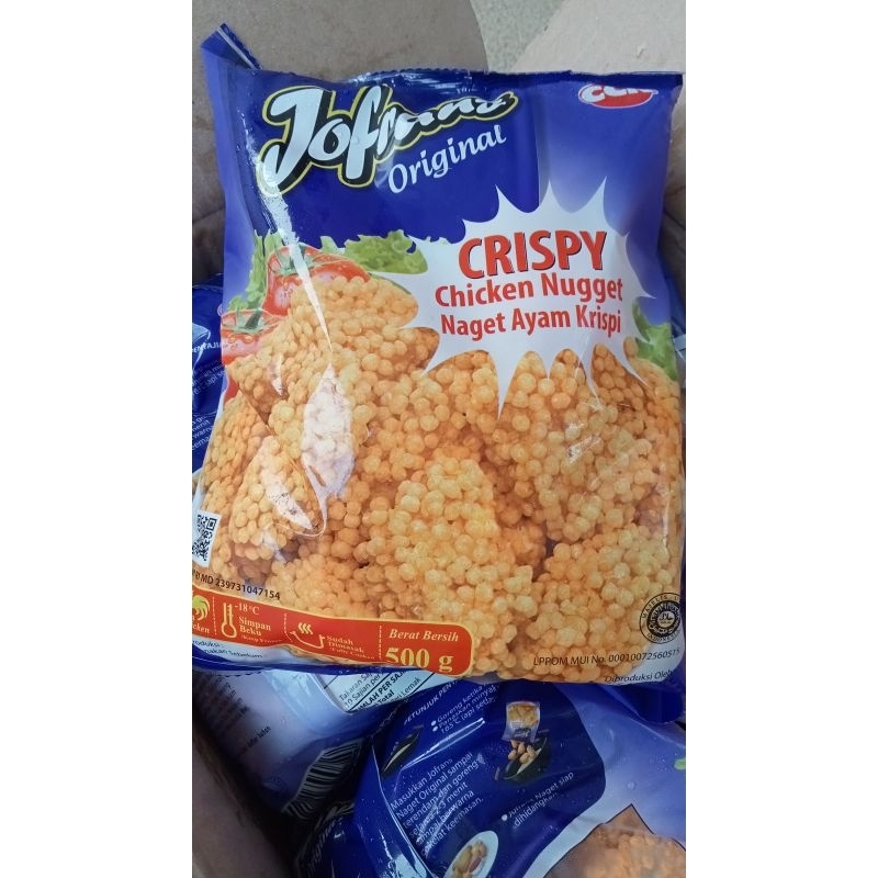 

Jofrans Chicken Nugget Crispy | Nugget Ayam Krispi Jofran 500gr