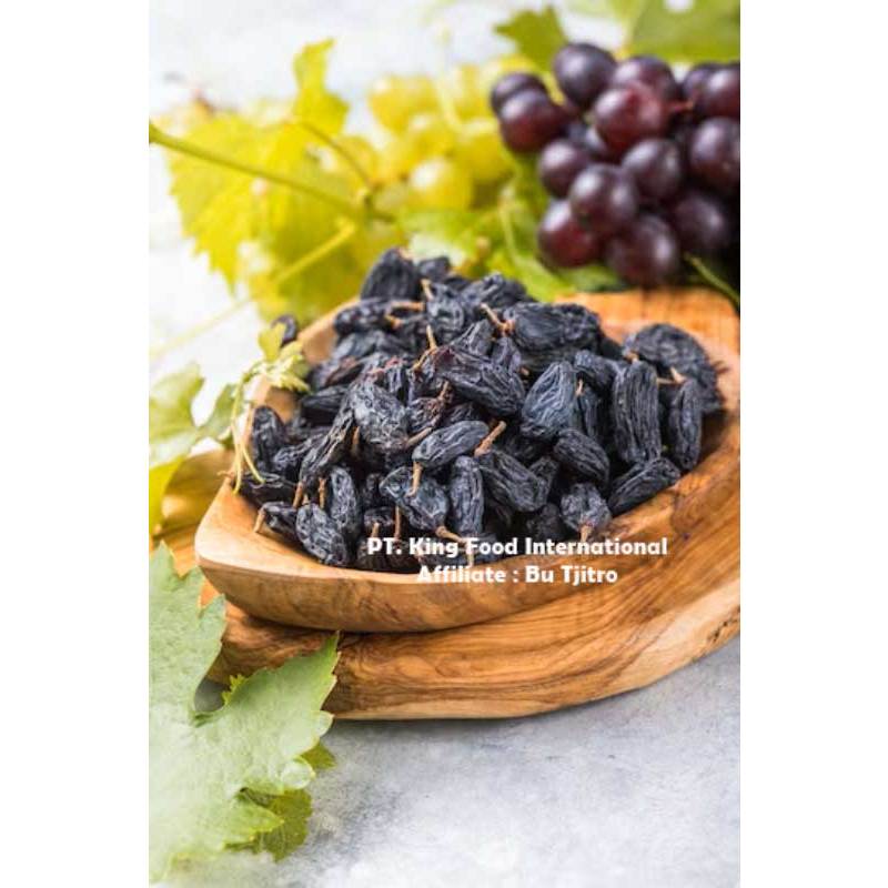 

Kismis Hitam 1Kg / Black Dark Raisin USA Organik Murah Special Promo