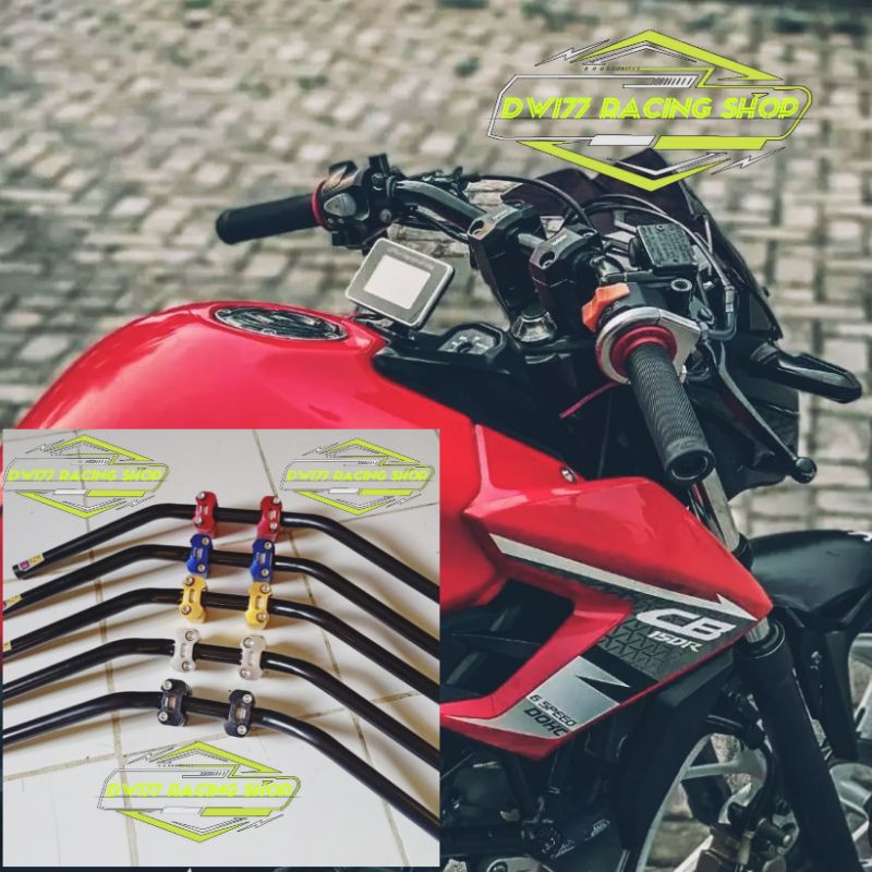 Stang rzr plus raeser cnc all honda cb 150r new cb 150r old