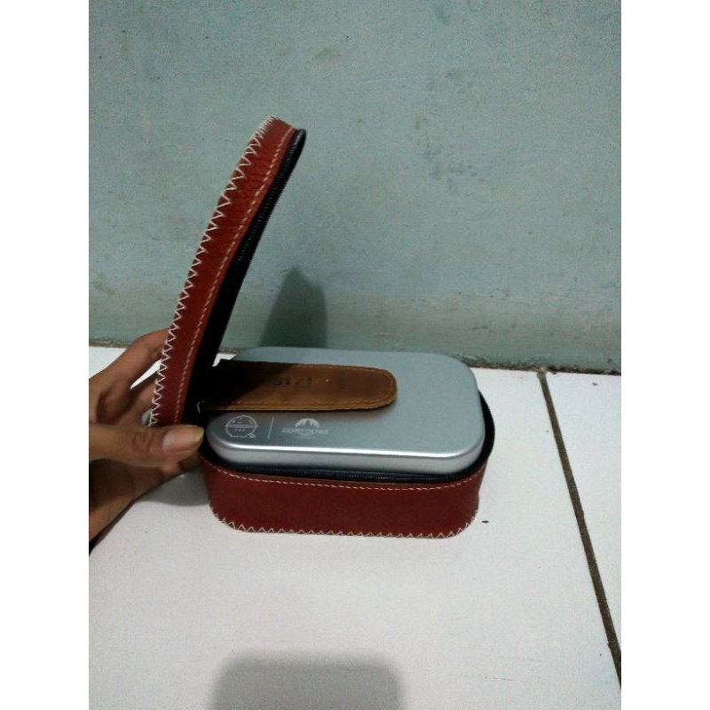 Tas Cover Case Trangia Messtin Nesting leather