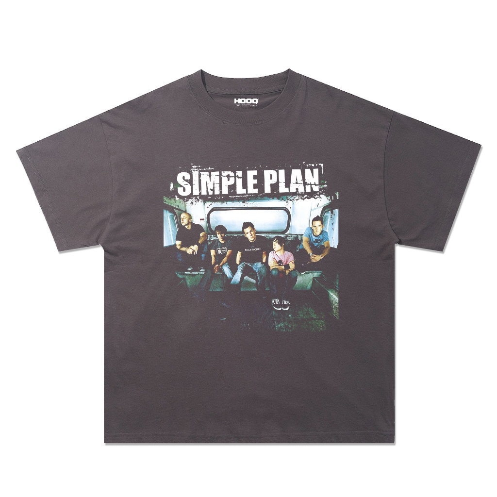 Kaos Band SIMPLE PLAN Oversize - Album Cover Simple Plan Band T-shirt