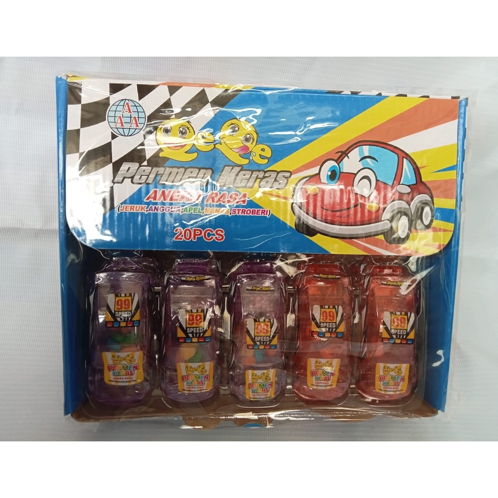 

D1sk0n Pr0m0 PERMEN ANEKA BENTUK MOBIL BALAP ISI 20 Stock Ada