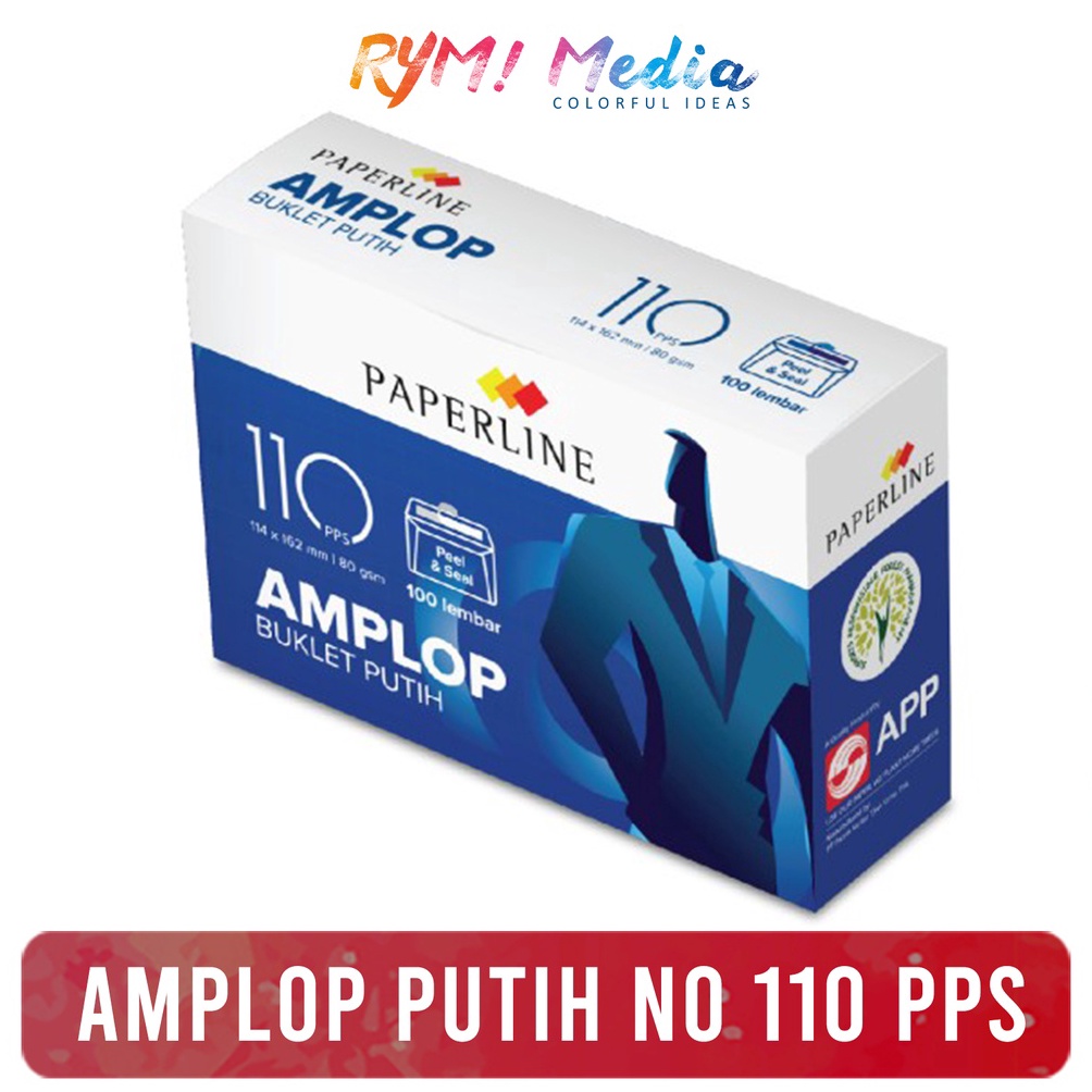 

Koleksi Terbaru.. Amplop No 110 PPS 14 x 16,2 cm isi 100 lembar - Envelope Putih No.110 140 x 162 mm Paperline Paper Line 80 gsm DENGAN SEGEL PEREKAT ETA