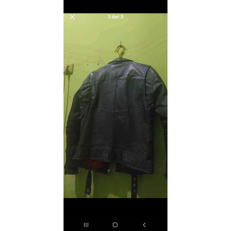 jaket kulit maternal