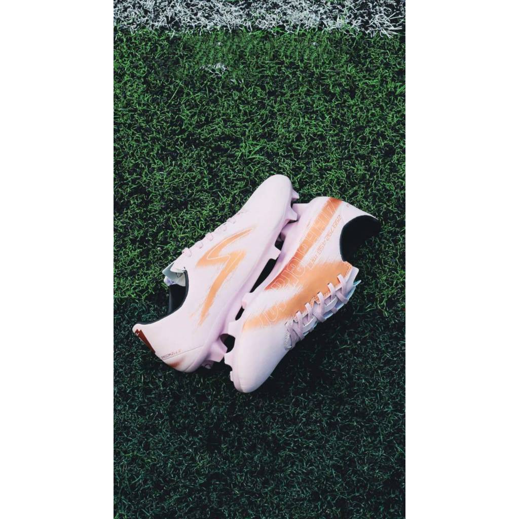 specs elevation one cassia pink cooper in/fg sepatu futsal/bola specs original