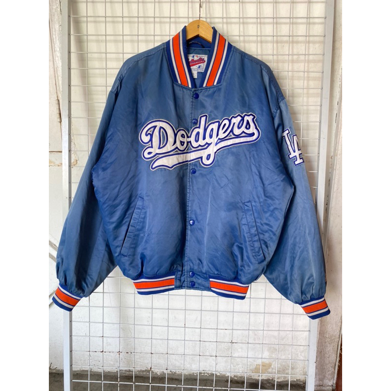 vintage varsity jacket starter mlb LA Dodgers