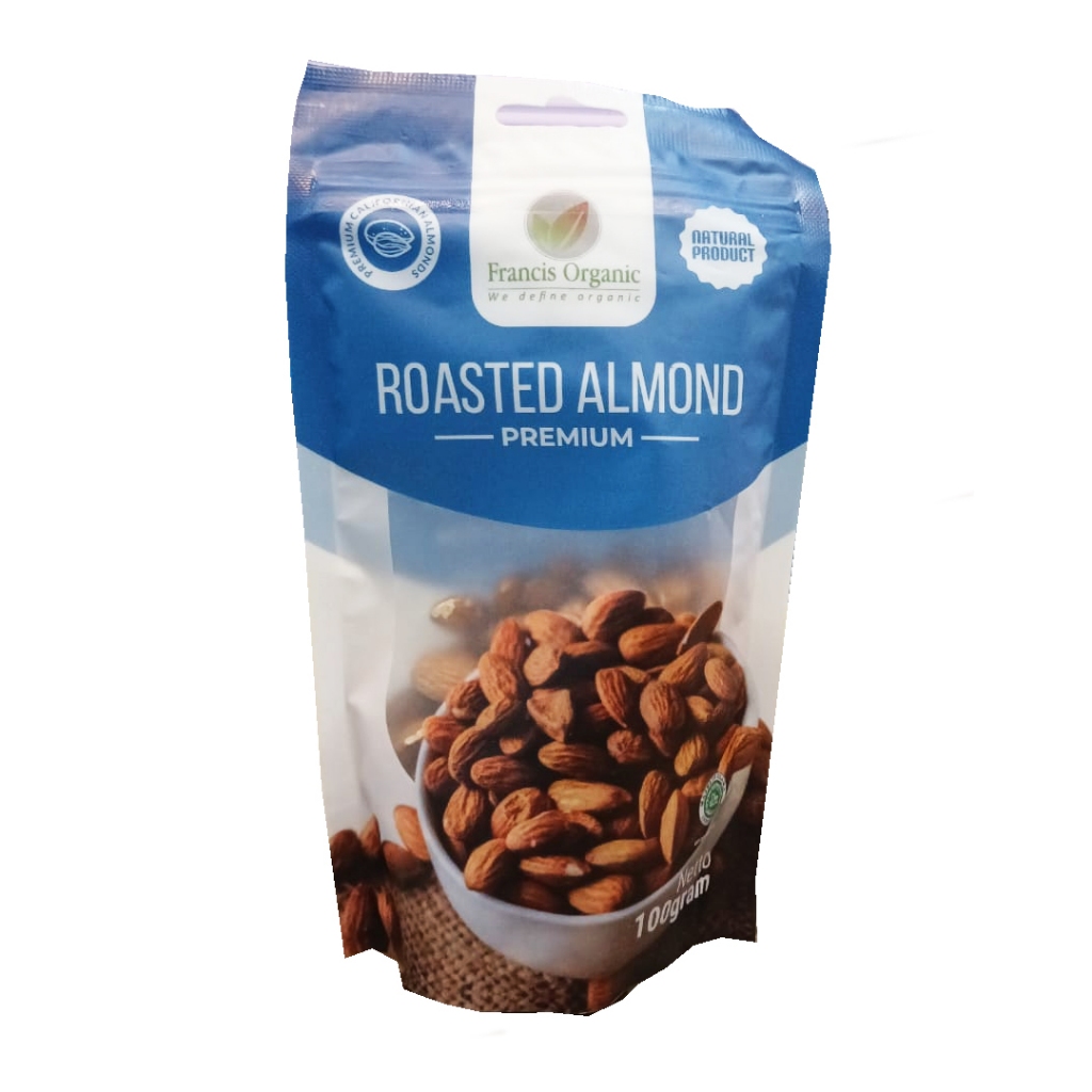 

FRANCIS ORGANIC ROASTED ALMOND PREMIUM 100g