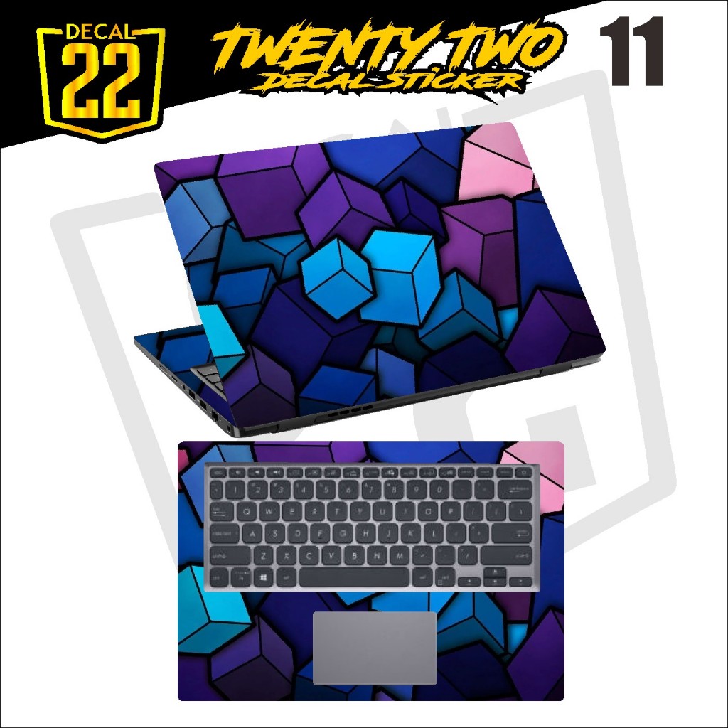 Stiker laptop Garskin Laptop 10 12 13 14 15 17 inch Cover Skin Retro Mac Lenovo Asus Toshiba Asus ko