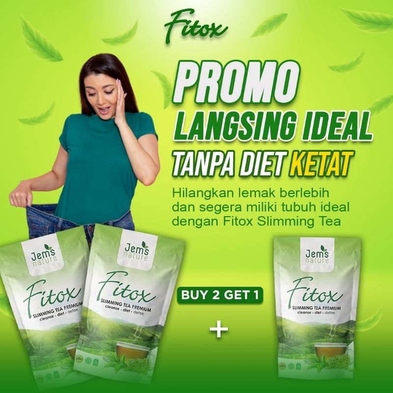 Fitox Slimming Tea PROMO Buy 2 Get 1