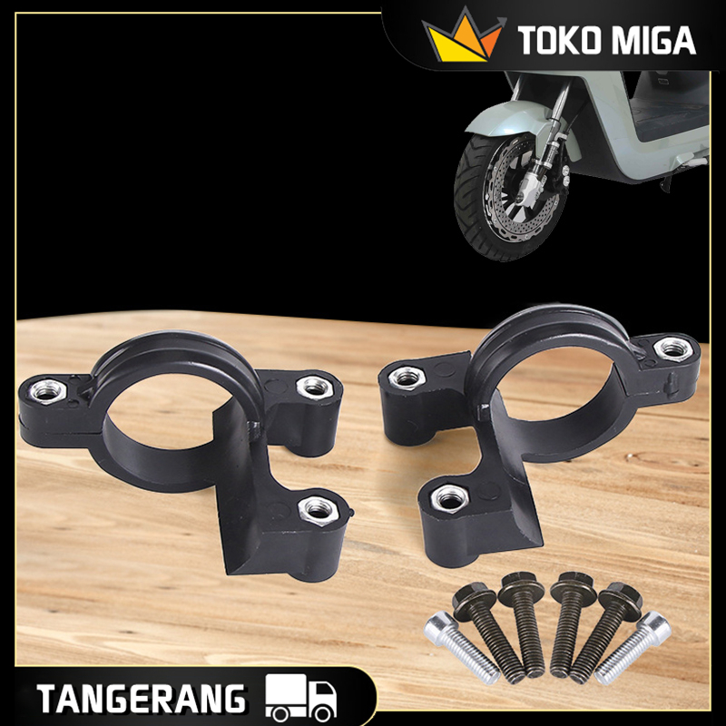 32mm/36mm Breket Spakbor Depan Universal Klem Spakbor Depan Sepeda Listrik Motor 2PCS
