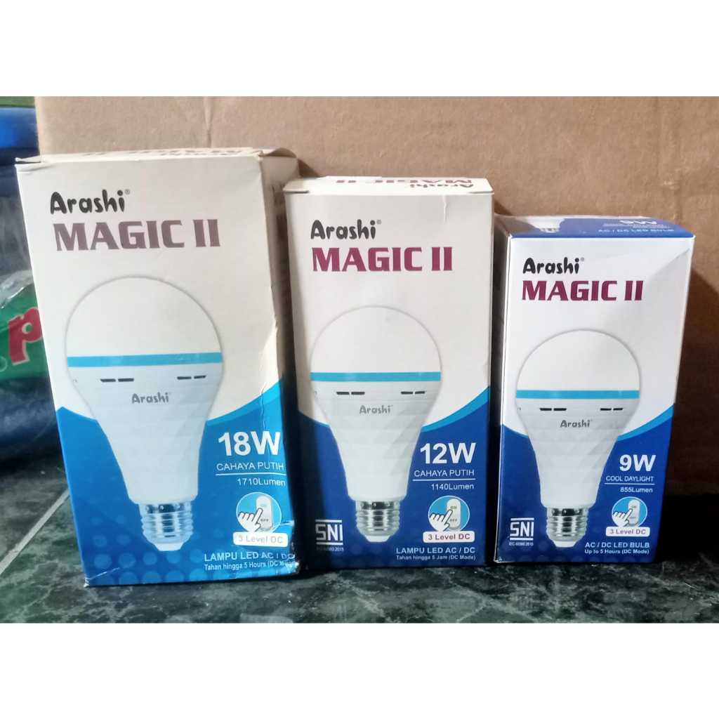 LAMPU LED EMERGENCY ARASHI