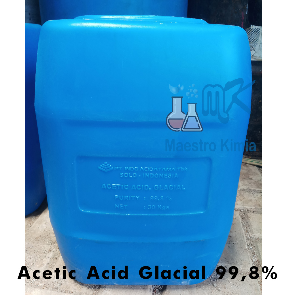Asam Cuka / Cuka Glasial / Cuka Makan foodgrade 99,8 %