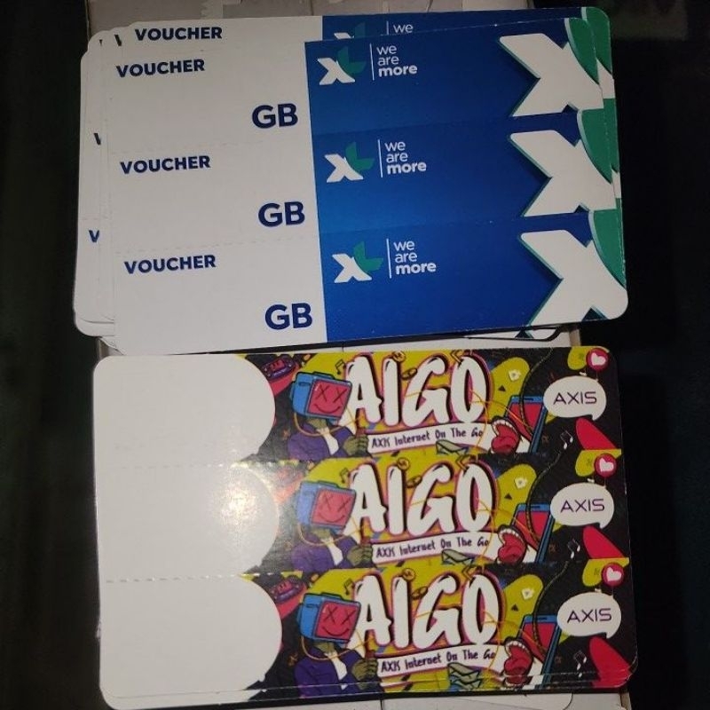 GROSIR VOUCHER KOSONGAN XL 300 SN AXIS 400 SN