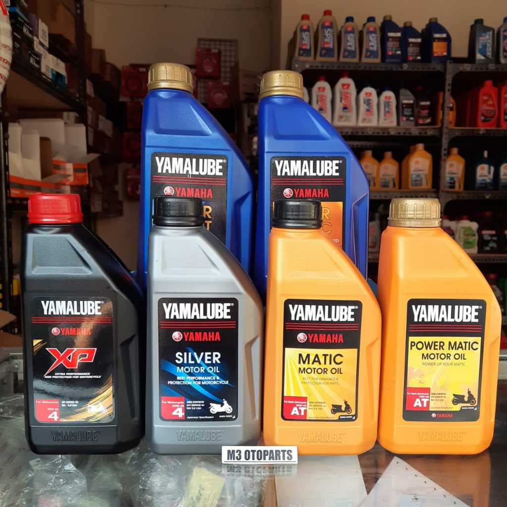 Oli Motor Yamalube Silver Matic Sport Super Sport Super Matic XP 800ml 1Liter