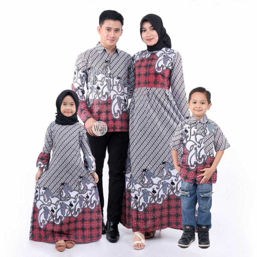 Couple Keluarga Motif Morena | Kapel Baju Kondangan Keluarga Terbaru | Outfit Baju Lebaran 2024 | Ou