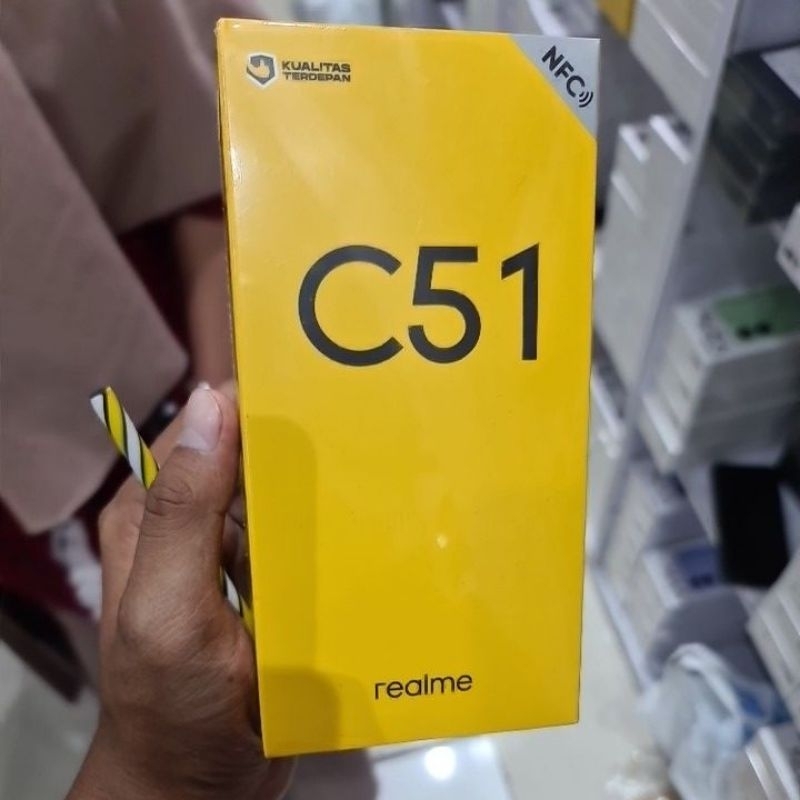 HP REALME C51 RAM 4/64 GRS RESMI TERMURAH